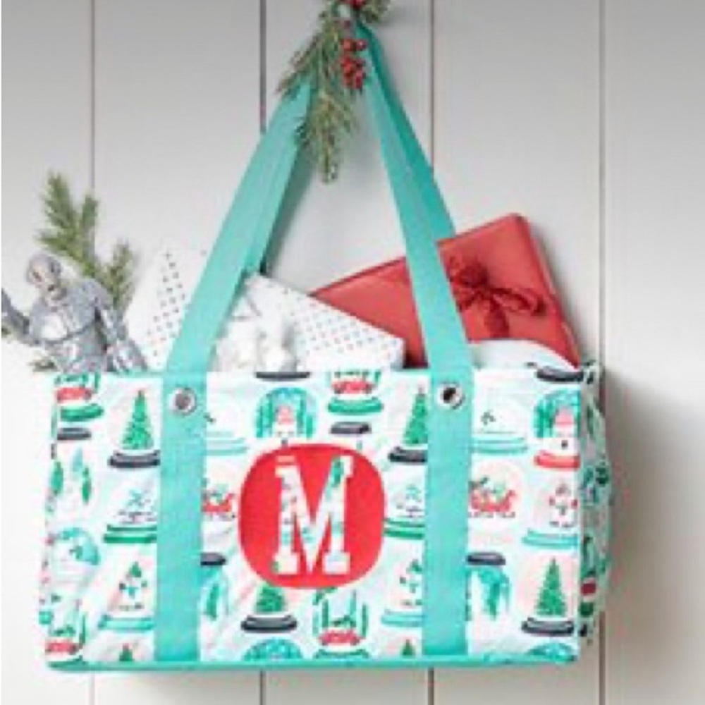 NWT medium snow globe shakeup utility tote